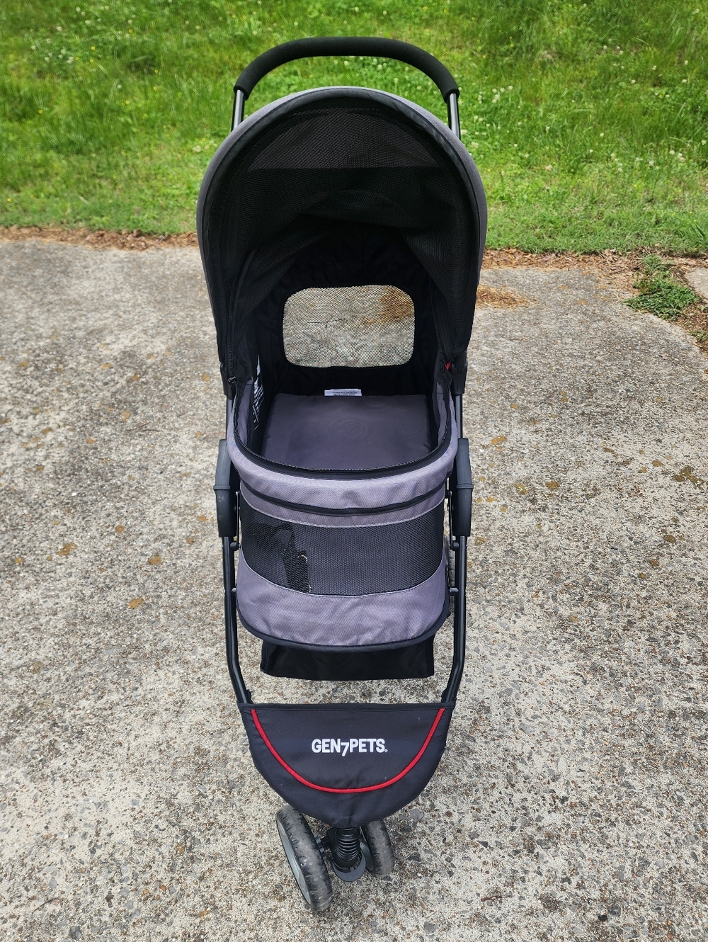 Gen7Pets Gray Pet Stroller